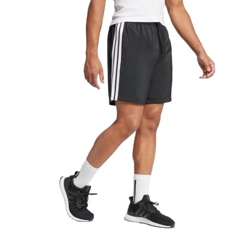 Шорты Adidas Essential 3 Stripes Chelsea Шорты Повседневные Мужские Черные - изображение 4
