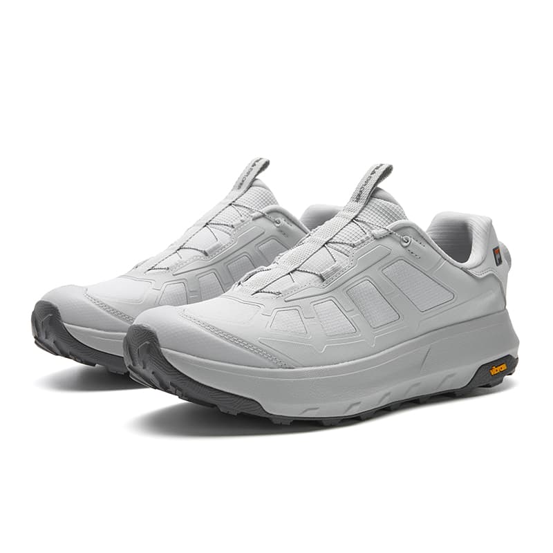 Кроссовки FILA BOA EXPLORER 3 Устойчивая к истиранию Поддерживающая Уличная Обувь Мужская Лунный Камень Серый - изображение 3