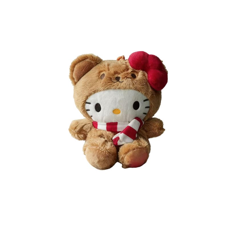 Sanrio Hello Kitty Мягкие игрушки с брелоками длина тела 12 см - изображение 1