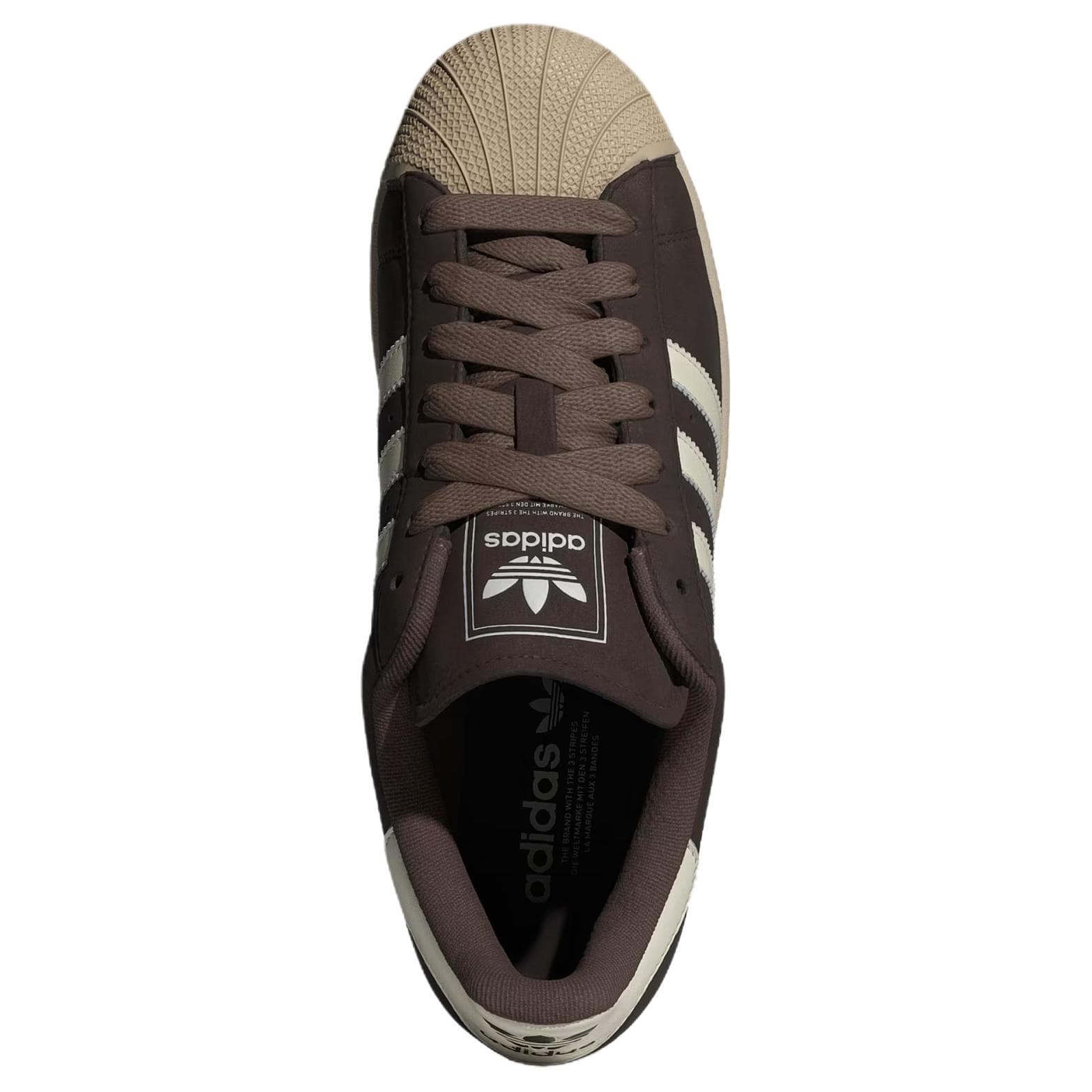 Кроссовки Adidas Originals Superstar 2 Скейтборд Обувь Унисекс Коричневый - изображение 5