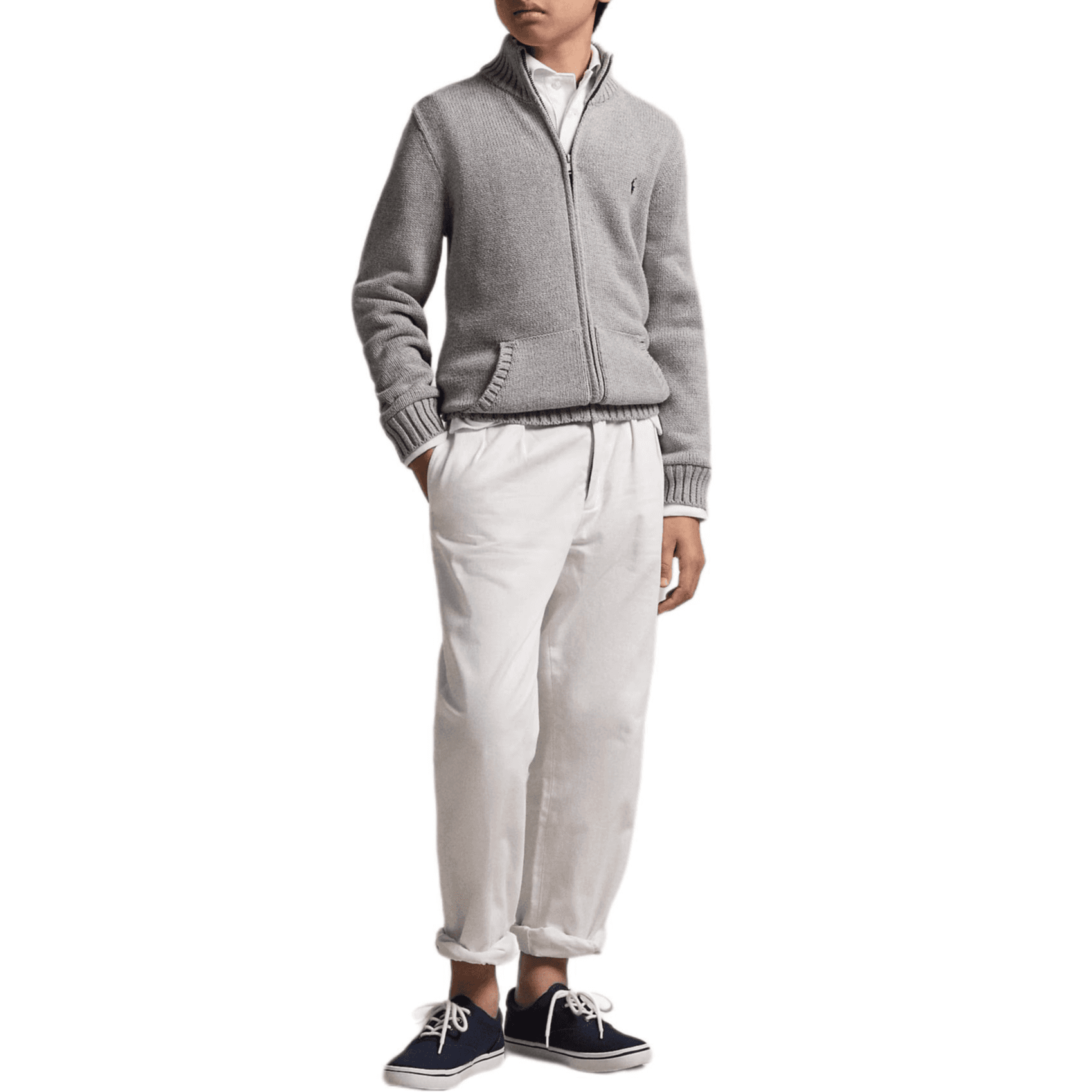 Polo Ralph Lauren Трикотаж FW24 Стандартный размер Серый Подростки - изображение 3