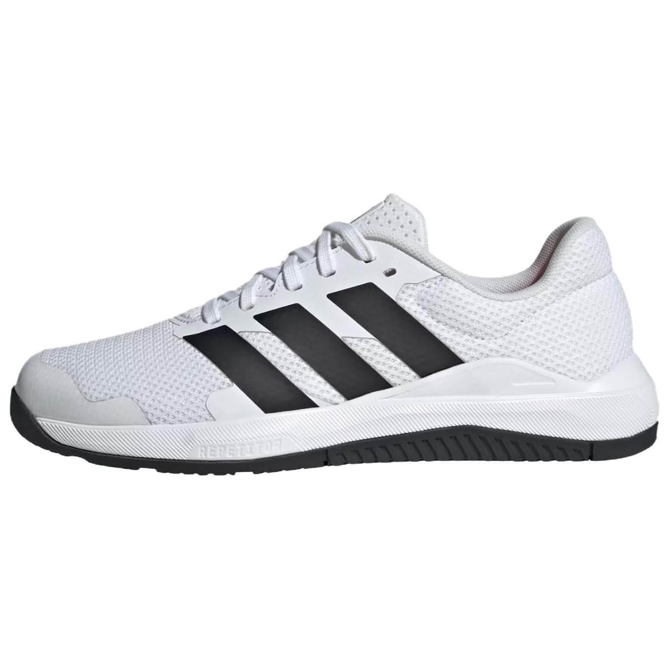 Кроссовки для спортзала Adidas Dropset Дышащий Поддержка Низкий Верх Тренировочные Кроссовки Женские Белые - изображение 1
