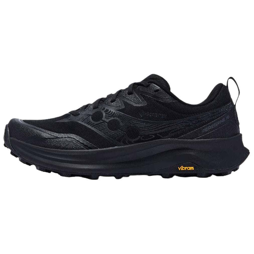 Кроссовки для бега Saucony PEREGRINE Falcon 16 Беговые кроссовки Мужские Черные - изображение 1