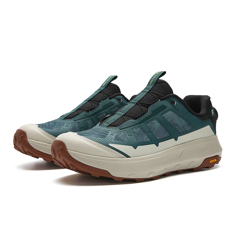 Кроссовки fila BOA EXPLORER 3+ Низкий Топ Уличная Обувь Мужская Серебряный Сосновый Зеленый - изображение 3