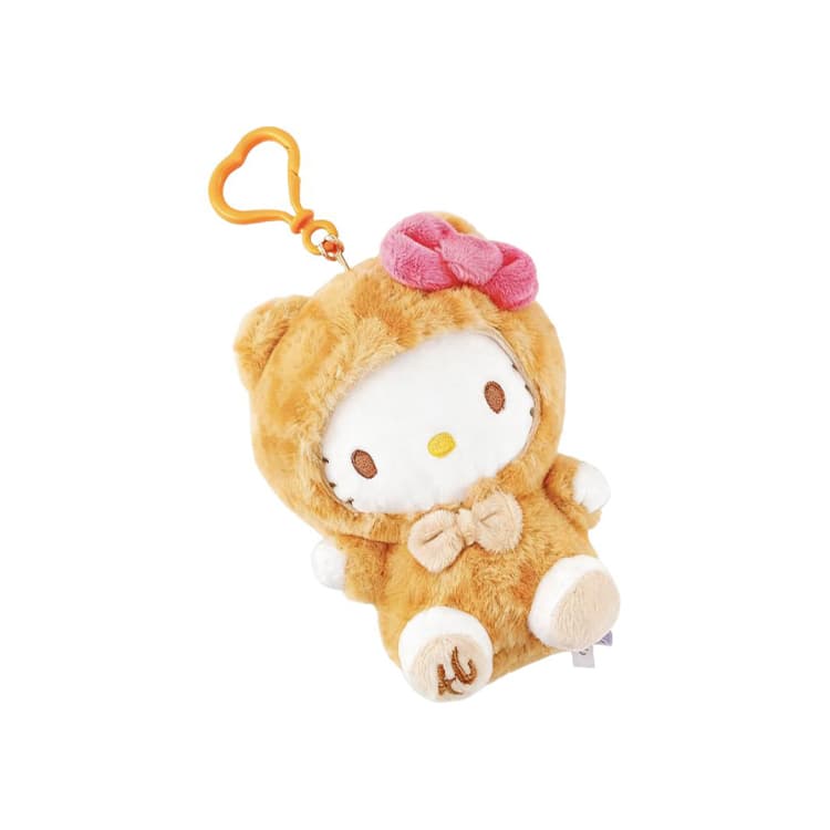 Sanrio Корейский стиль Коричневый Трансформация Мягкие брелоки-игрушки 13 см Длина тела - изображение 1