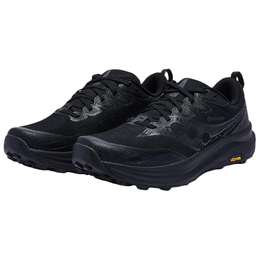 Кроссовки для бега Saucony PEREGRINE Falcon 16 Беговые кроссовки Мужские Черные - изображение 3