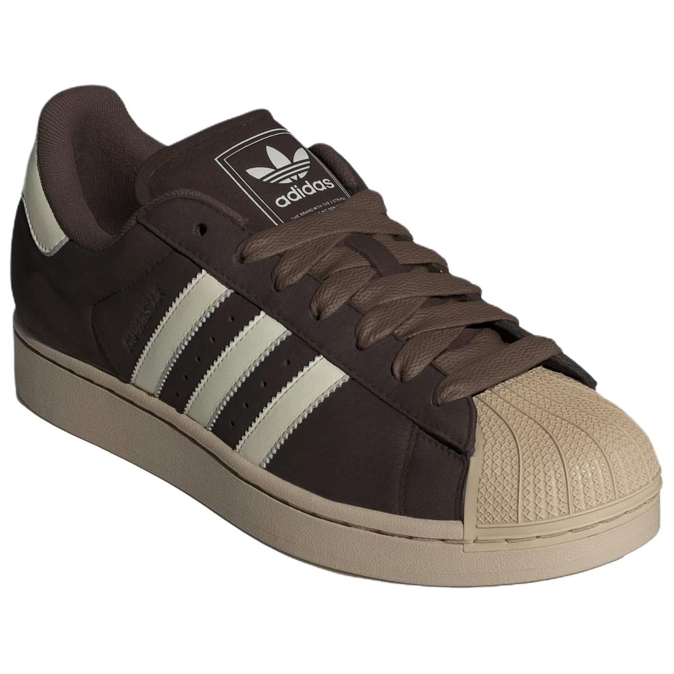 Кроссовки Adidas Originals Superstar 2 Скейтборд Обувь Унисекс Коричневый - изображение 3