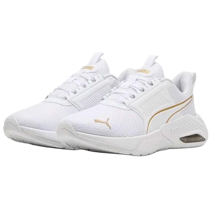 Кроссовки для бега PUMA X Селл Аbrasion Resistant Дышащие Низкие Повседневные Беговые Кроссовки Унисекс Белые - изображение 3