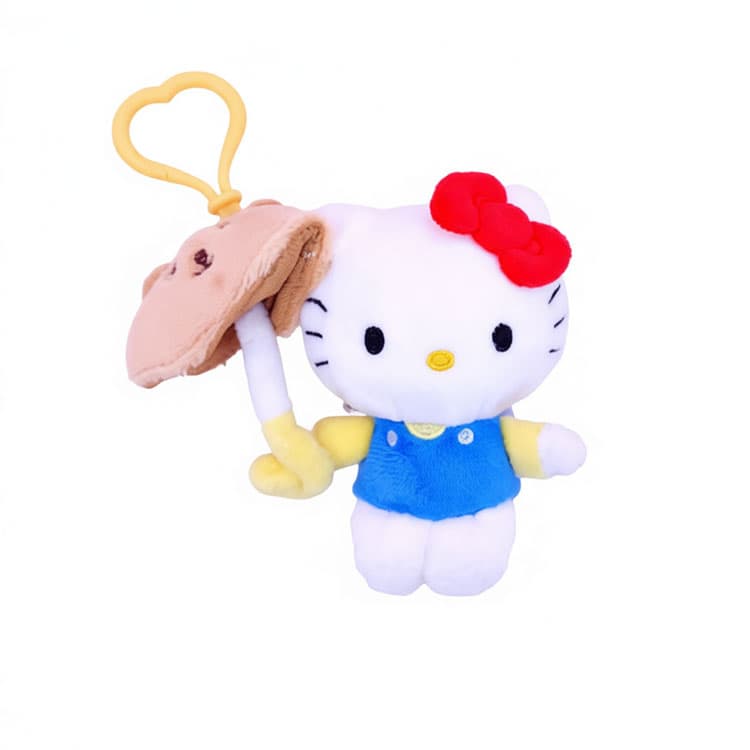 Санрио Зонт Kitty Мягкие брелоки-игрушки Длина корпуса 8 см - изображение 1