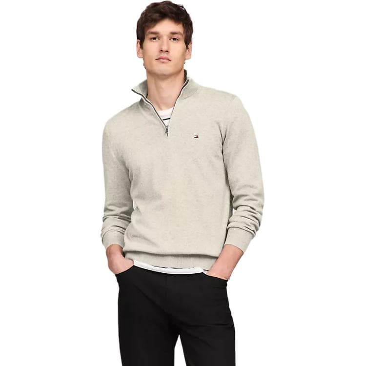 Худи Tommy Hilfiger Толстовка мужское стиль овсяный - изображение 5