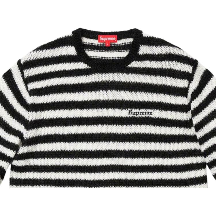 Кофта Supreme FW19 Week 1 Stripe Mohair Sweater - изображение 2