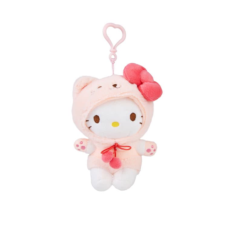 Sanrio Корейский стиль Кошка Аксессуар Одежда для кукол Мягкие брелоки-игрушки 13 см Длина тела - изображение 1