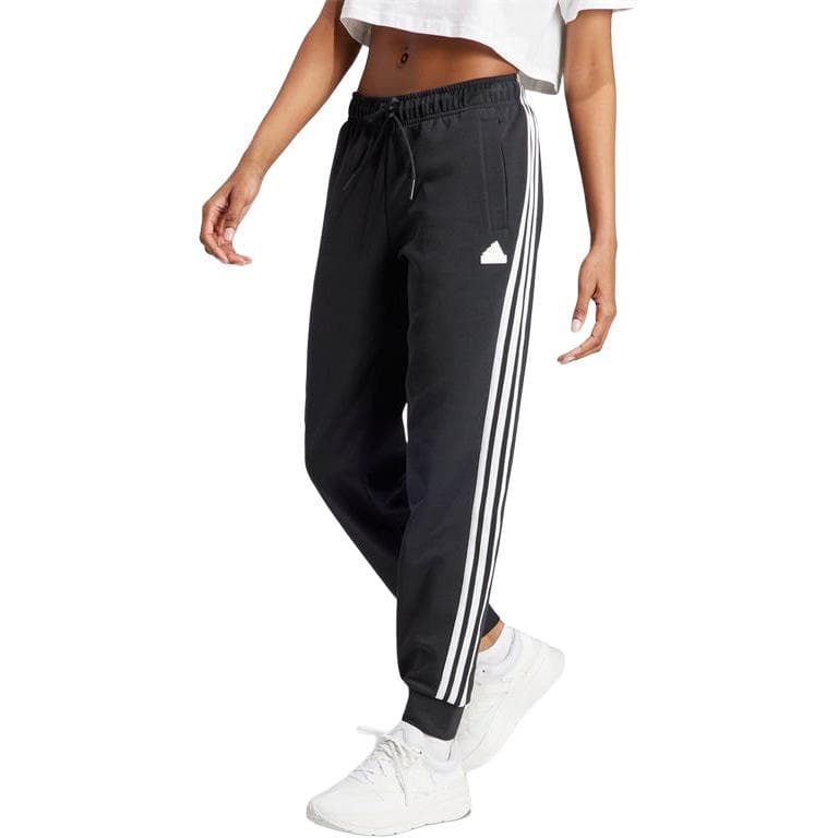 Штаны Adidas Вязаные Тренировочные Брюки Женские Черные - изображение 5