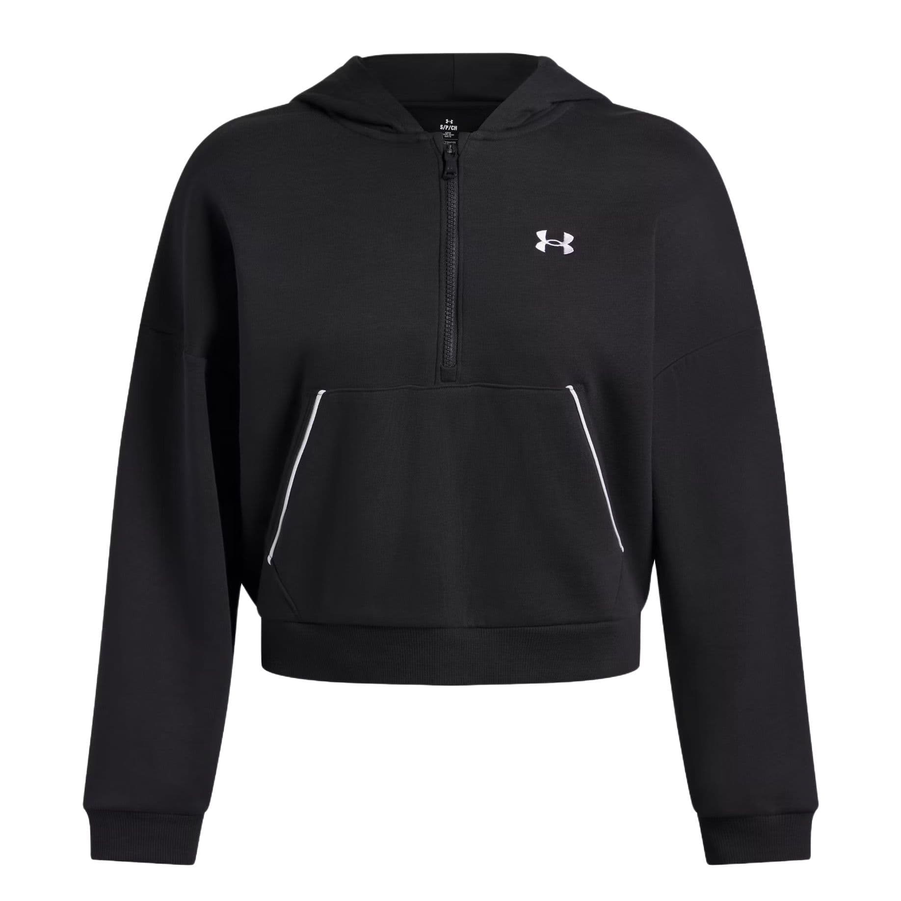 Худи Under Armour Rival Fleece Толстовка Женское Черное - изображение 1