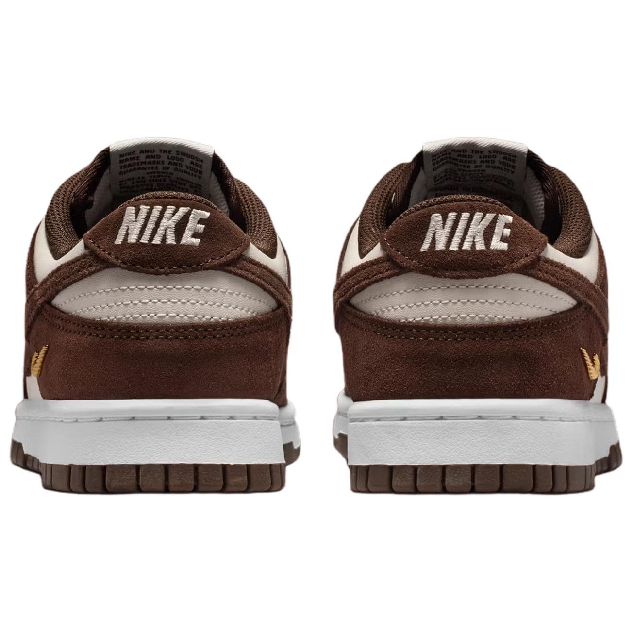 Кроссовки Nike Dunk Амортизация Низкие Кеды Скейтборд Обувь Женские Коричневые - изображение 5