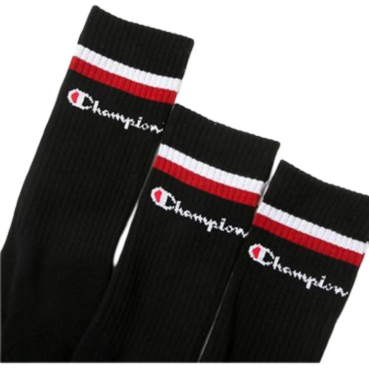 Носки Champion High Socks 3-Pack Black - изображение 3