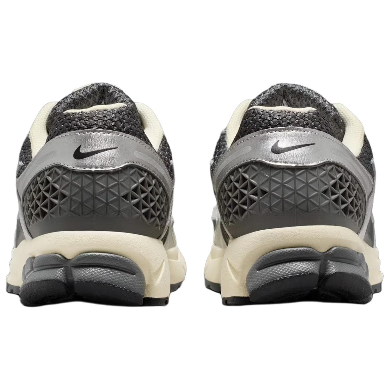 Кроссовки для бега Nike Zoom Vomero 5 Дышащий Low Топ Повседневные кроссовки для бега Мужской Серо-серебристый - изображение 5