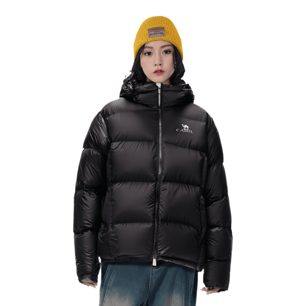 Зимняя куртка Camel Color Unisex Down Jackets Верблюжий цвет унисекс пуховики - изображение 5