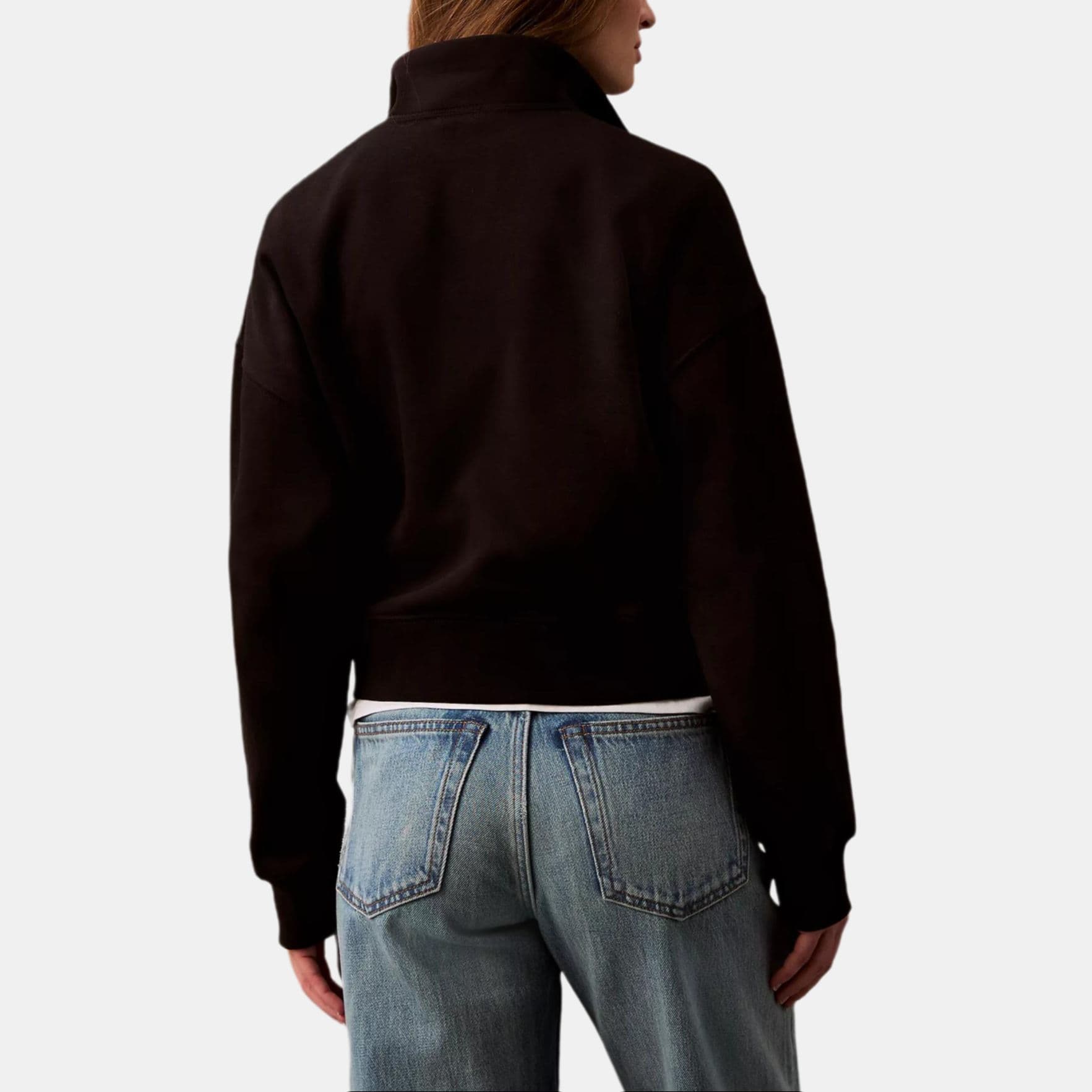 Худи Calvin Klein Толстовка женская черная - изображение 2