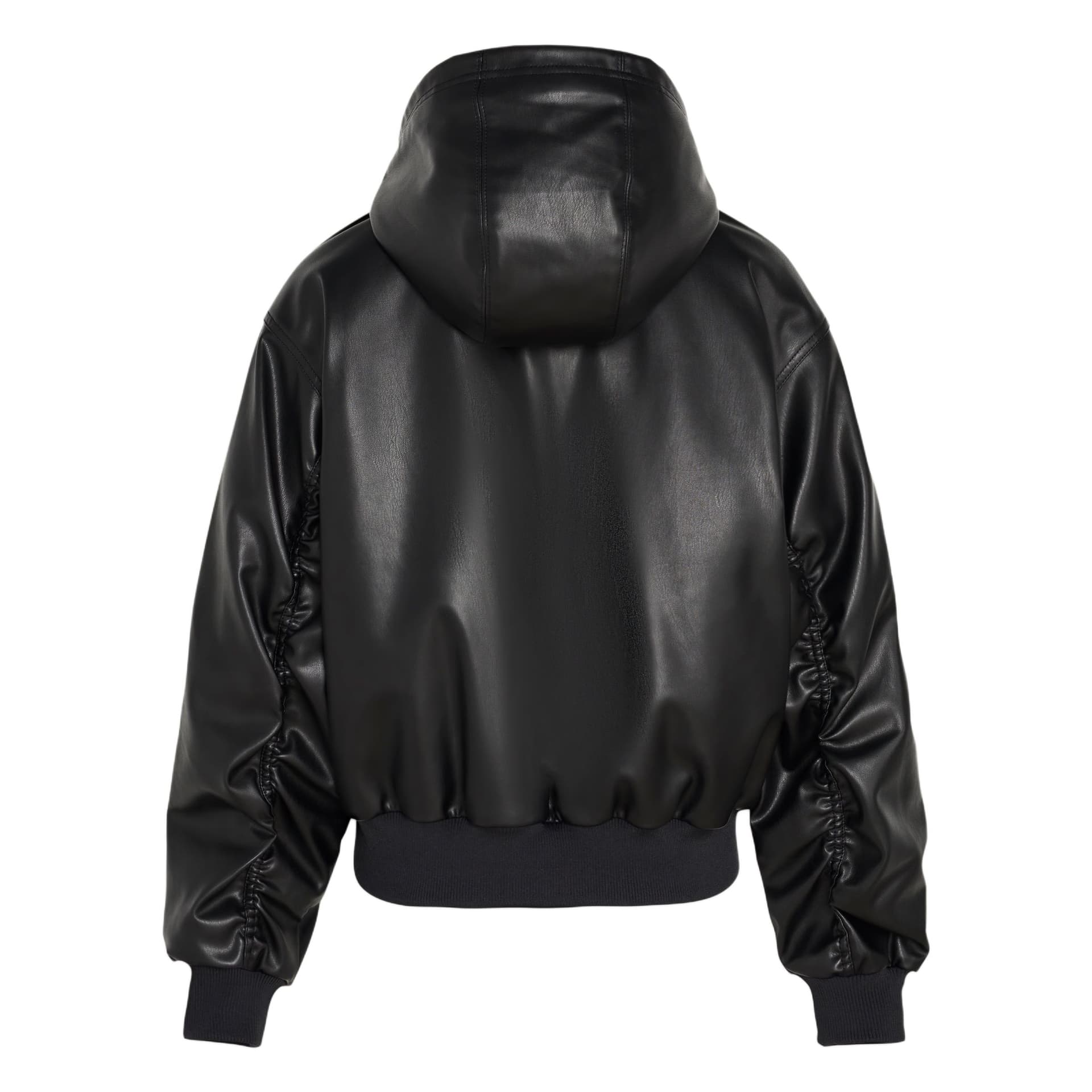 Adidas Originals M PLEATHER Куртка PAD Пуховая куртка Женская - изображение 2