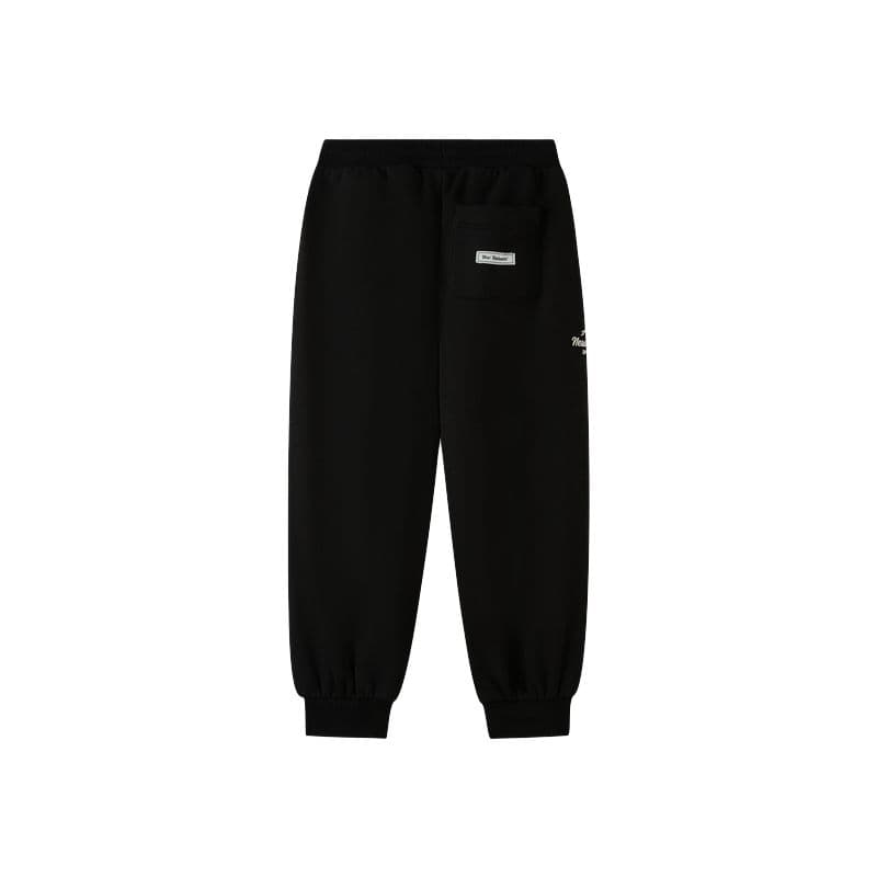 new balance Черный Kids Спортивные трикотажные брюки - изображение 2