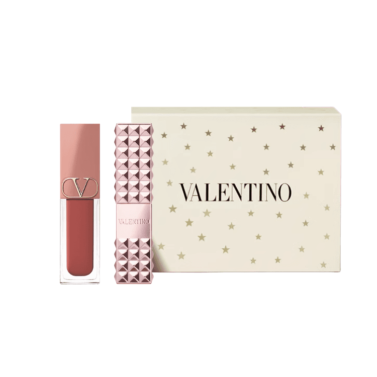 Valentino Мягкий и Сияющий Розовый Наборы косметики Естественный Четкий 6,5мл+1,9г - изображение 1