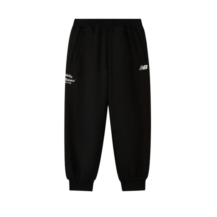 new balance Черный Kids Спортивные трикотажные брюки - изображение 1