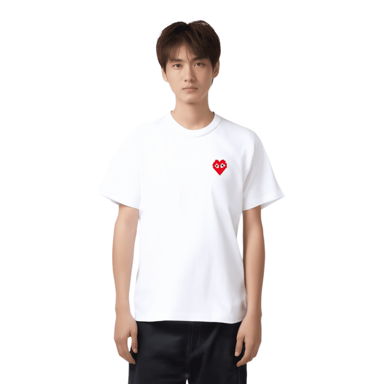 Футболка CDG Play x Invader T - изображение 2