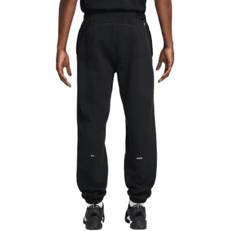 Штаны Nike x Nocta Коллаборация Swoosh FW25 Флис Свободный покрой Мягкий Повседневный С флисовой подкладкой - изображение 2
