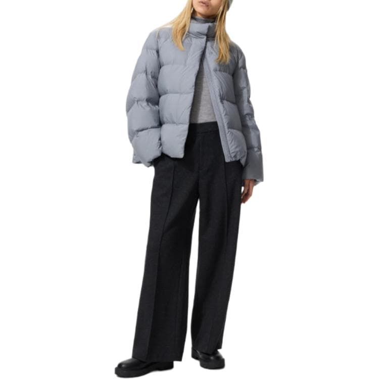 Пуховик UNIQLO Синий Женские Пуховики - изображение 2