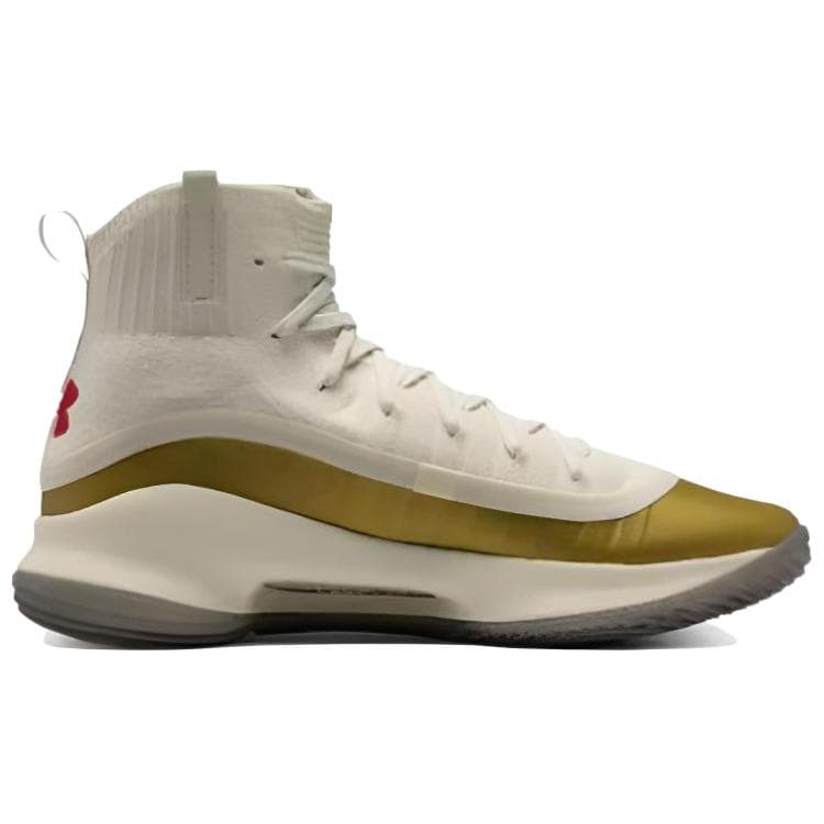 Кроссовки для баскетбола Under Armour Curry 4 Lemon Ice Yellow - изображение 2