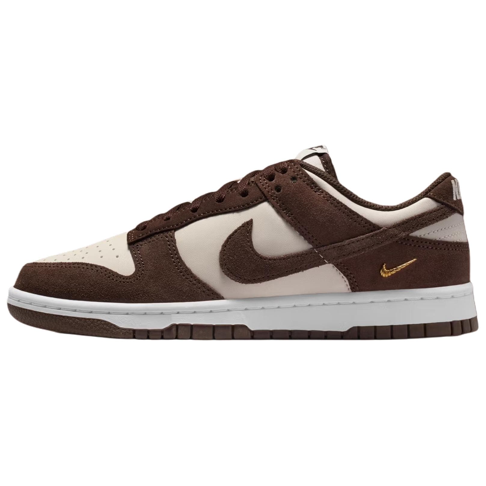 Кроссовки Nike Dunk Амортизация Низкие Кеды Скейтборд Обувь Женские Коричневые - изображение 1