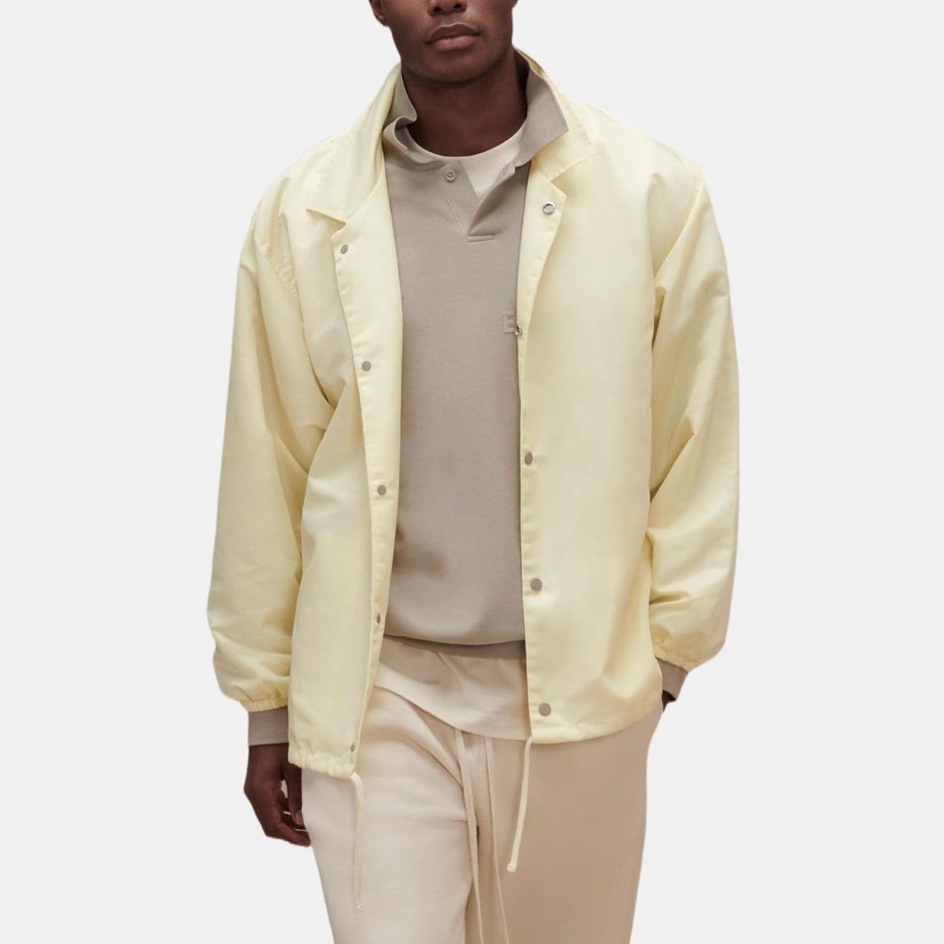 Поло Fear of God Essentials Ls Polo Canary Polo - изображение 3