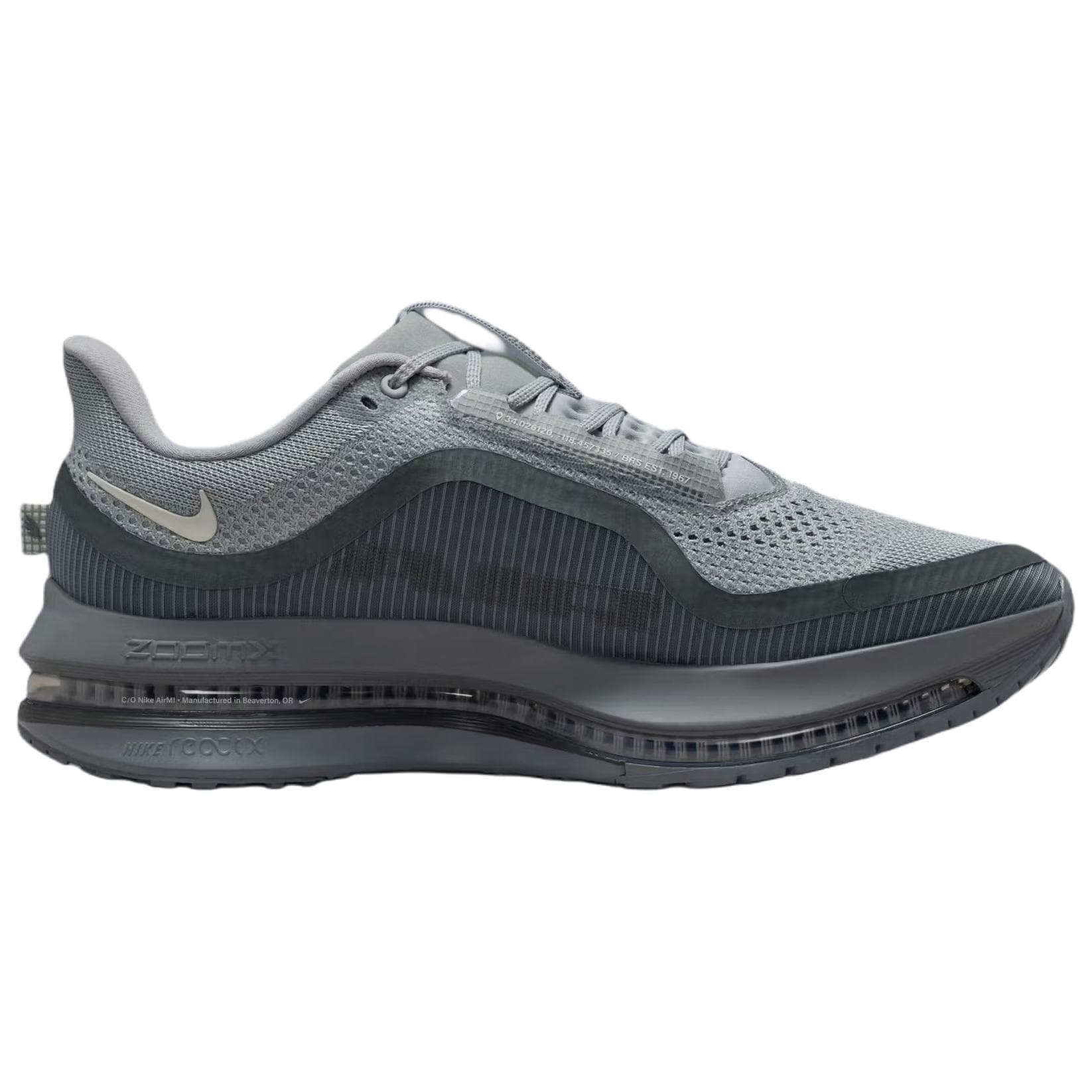 Кроссовки для бега NIKE Pegasus Premium Дышащий Лоу-топы Беговые кроссовки Мужской Волчий серый - изображение 2