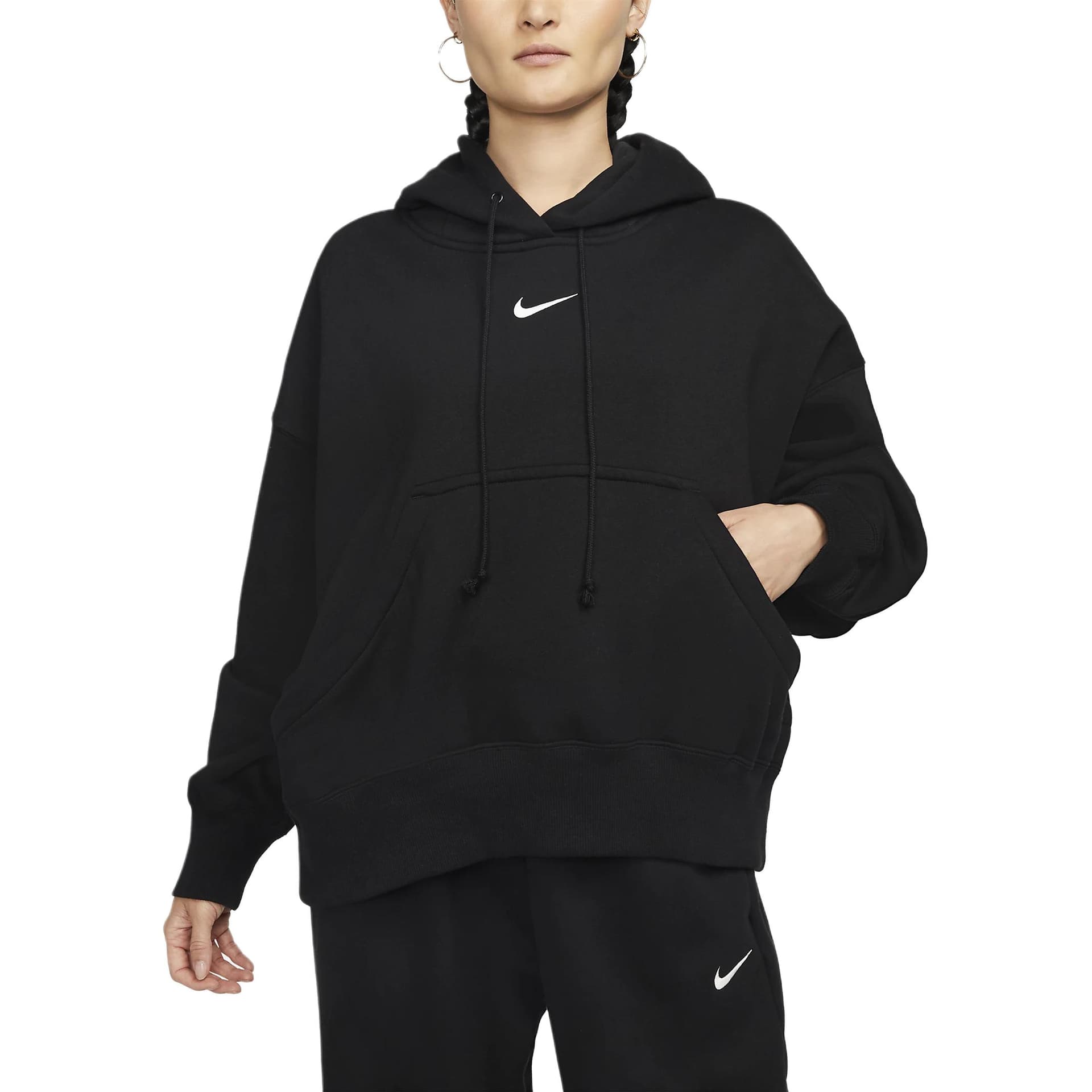Кофта Nike Черные Женские Свитшоты - изображение 3
