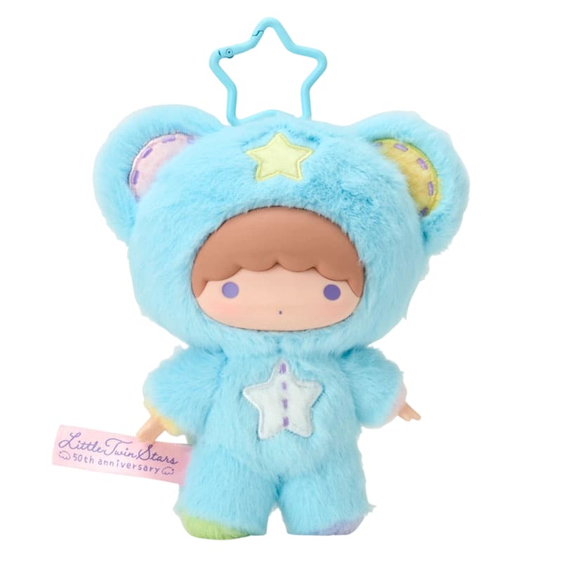 Санрио Little Twin Stars 50th Anniversary Limited Kiki LALA Брелок Плюшевые брелки H19см - изображение 1