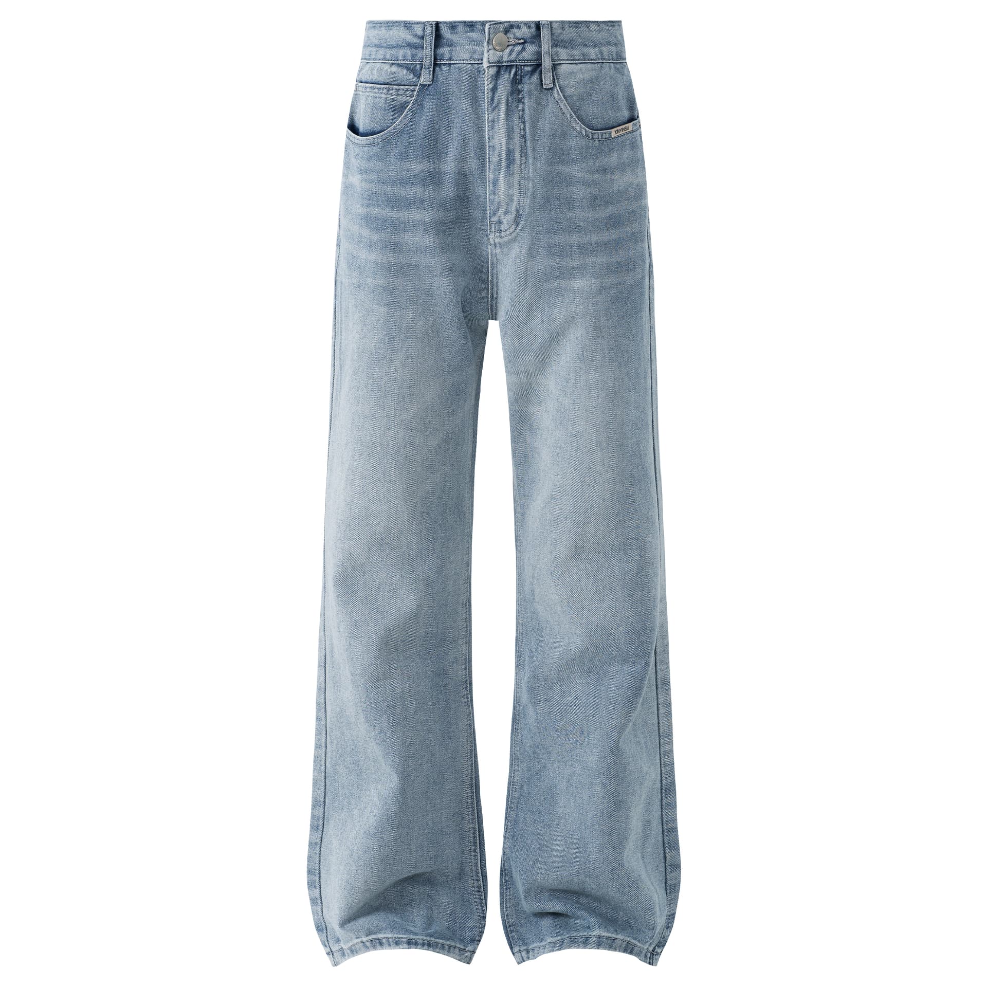 Штаны XINYINSU Blue Unisex Jeans XINYINSU Синий Унисекс Джинсы - изображение 1