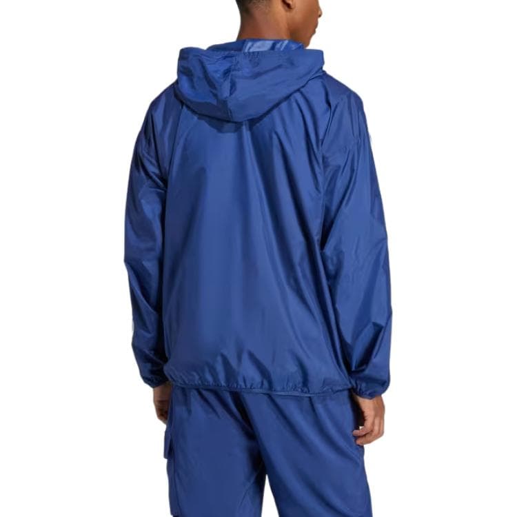 Куртка Adidas Essentials FW24 Куртки и Пальто Мужские Темно-Синий Белый - изображение 3