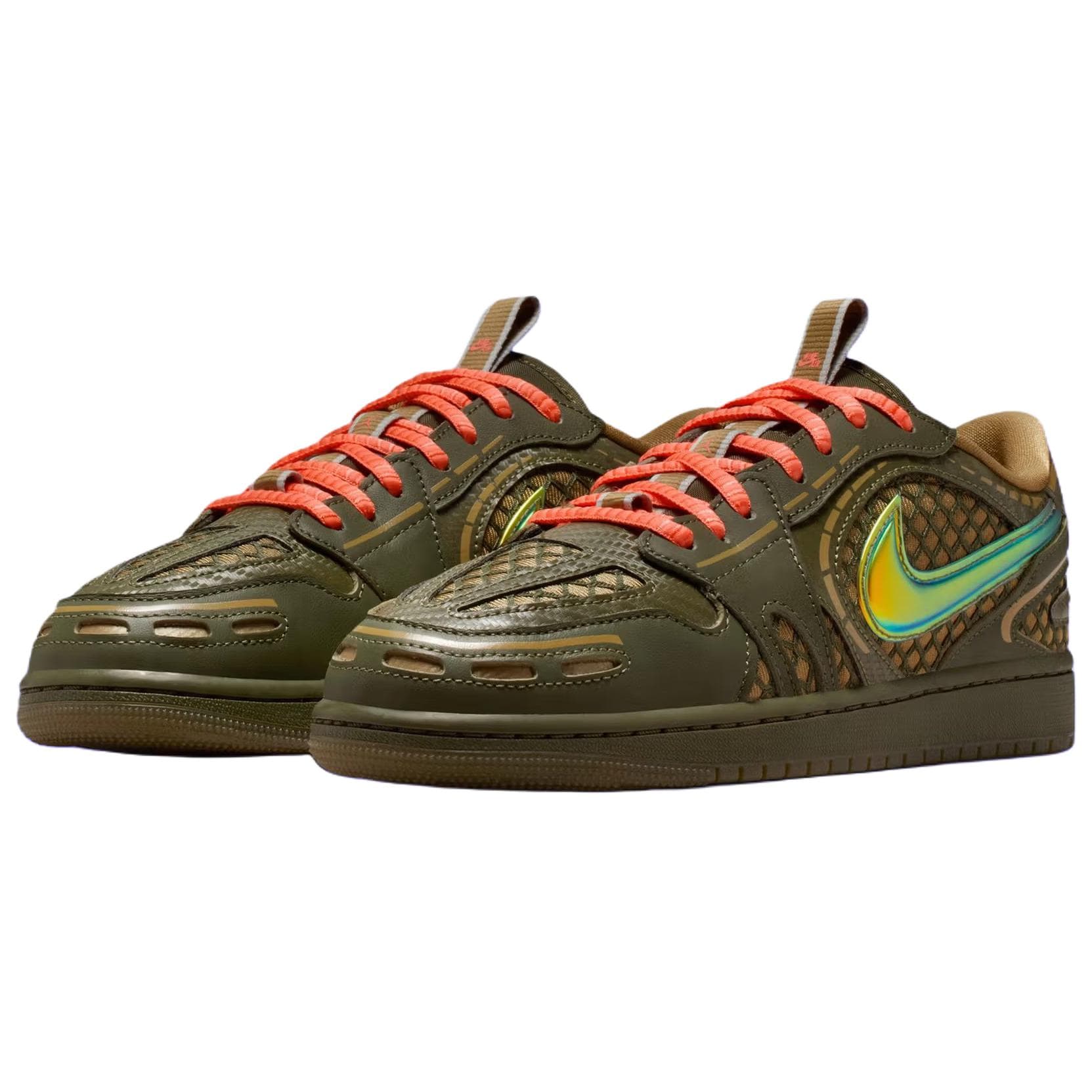 Ретро баскетбольные кроссовки Jordan Air Jordan 1 MM V3 Olive - изображение 3