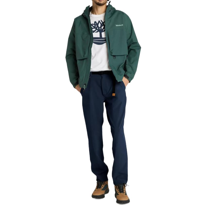 Штаны Timberland Темно-синие Мужские Повседневные Штаны - изображение 2