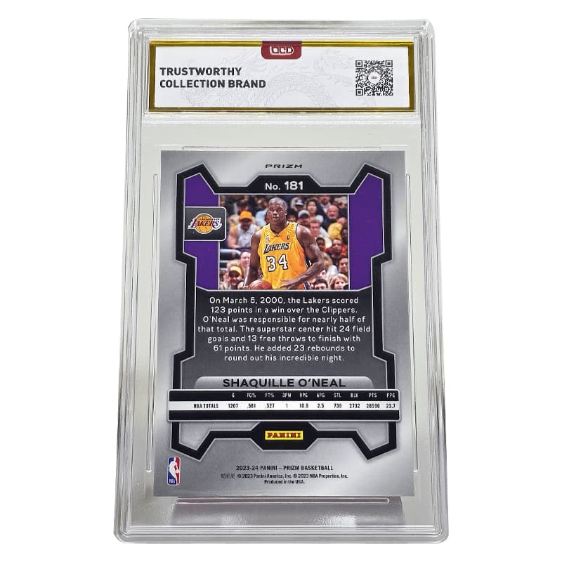 PANINI О'Нил Игрок Карта 23 24Prizm Ice Shatter Коллекция Сертифицированные Карты 1 Упаковка - изображение 2