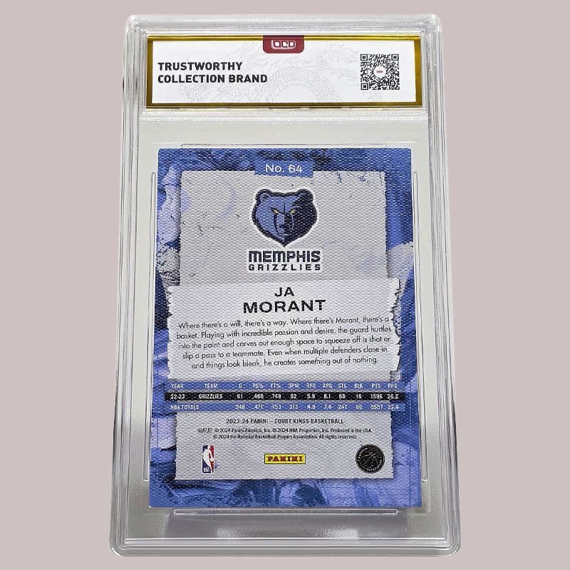 PANINI Морант Superstar Картина 24 Винтажных Картины в масле Коллекция Эскиз Картины Сертифицированные Карты 1 Упаковка - изображение 3