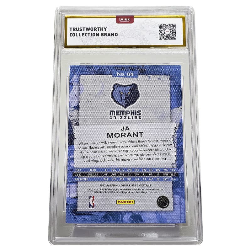 PANINI Морант Superstar Картина 24 Винтажных Картины в масле Коллекция Эскиз Картины Сертифицированные Карты 1 Упаковка - изображение 2