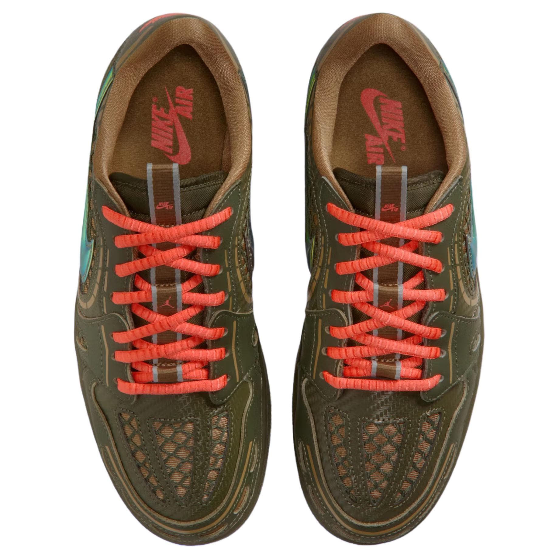 Ретро баскетбольные кроссовки Jordan Air Jordan 1 MM V3 Olive - изображение 4