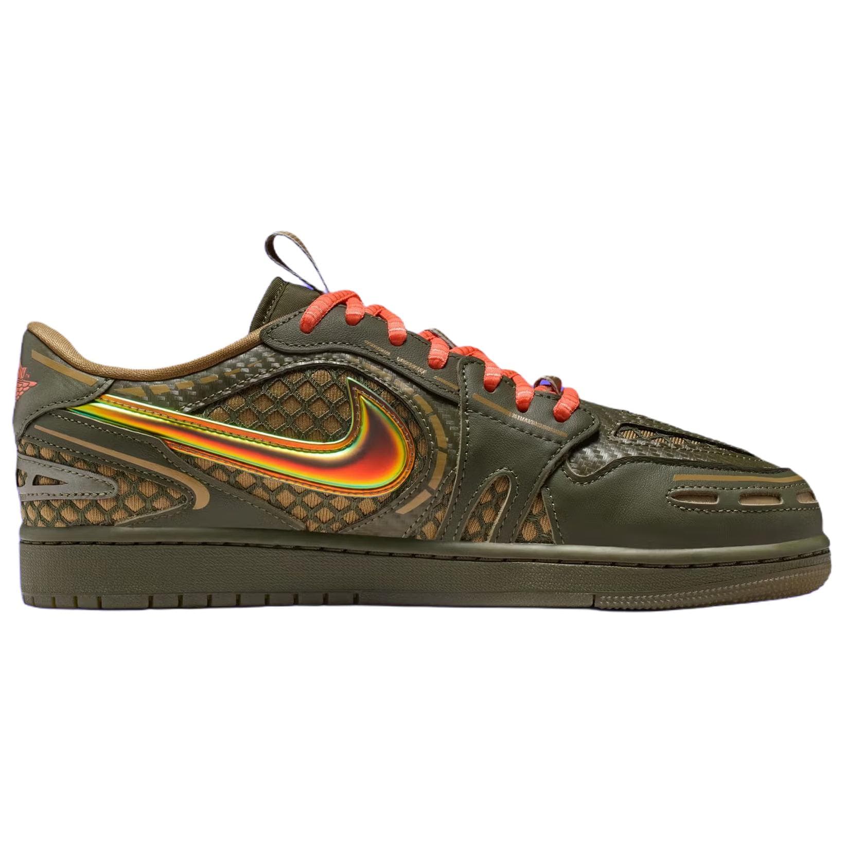 Ретро баскетбольные кроссовки Jordan Air Jordan 1 MM V3 Olive - изображение 2