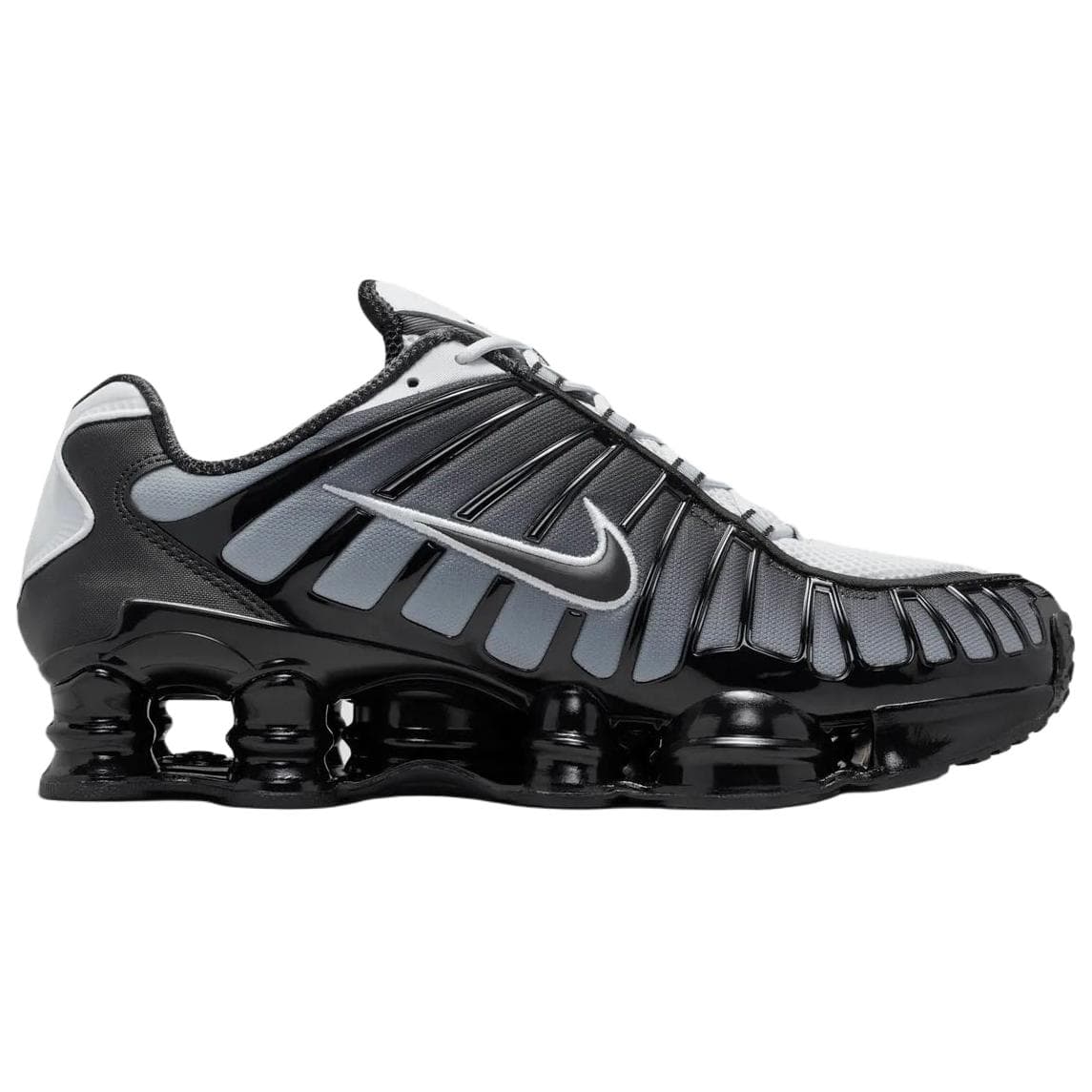 Кроссовки NIKE Shox TL Дышащий Low Топ Повседневная обувь Мужской Черный - изображение 2