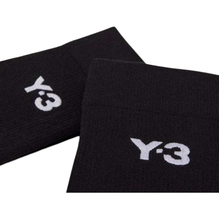 Носки Y 3 Носки Crew Унисекс 1 Пачка Черные - изображение 2