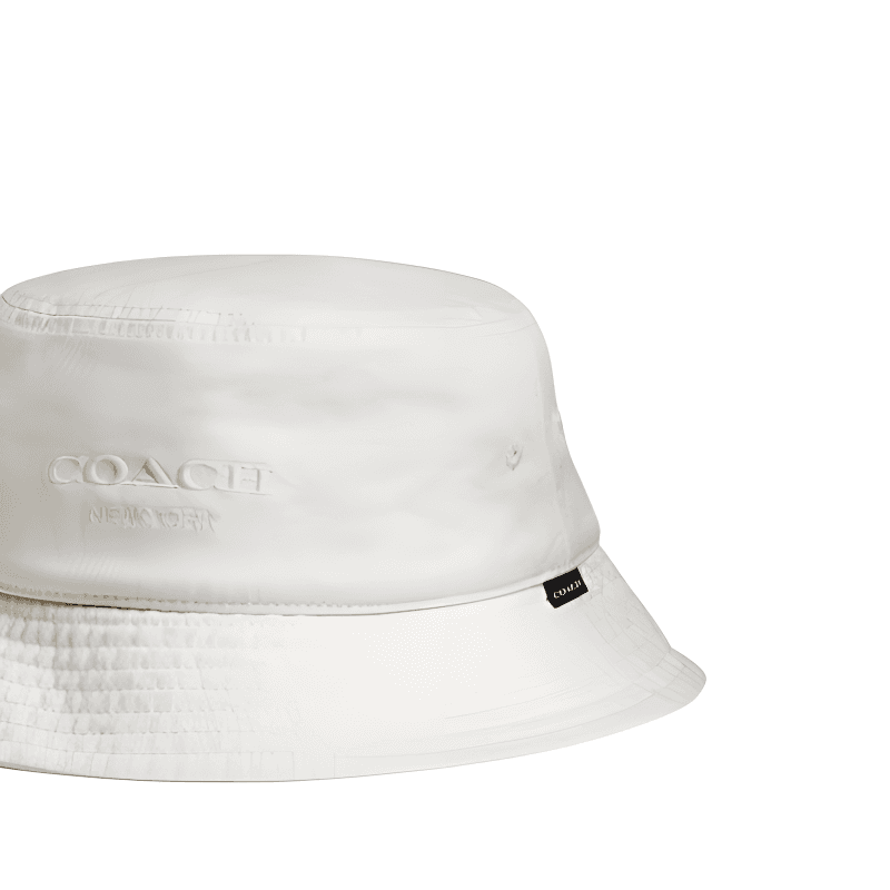 Панама COACH Шляпы ведра Женские Мел Белый - изображение 2