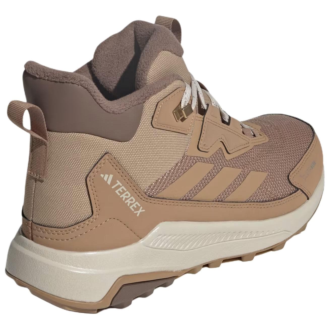 Кроссовки adidas Terrex Anylander Тепловая Водонепроницаемая и Дышащая Обувь для Походов Женская Коричневая - изображение 4