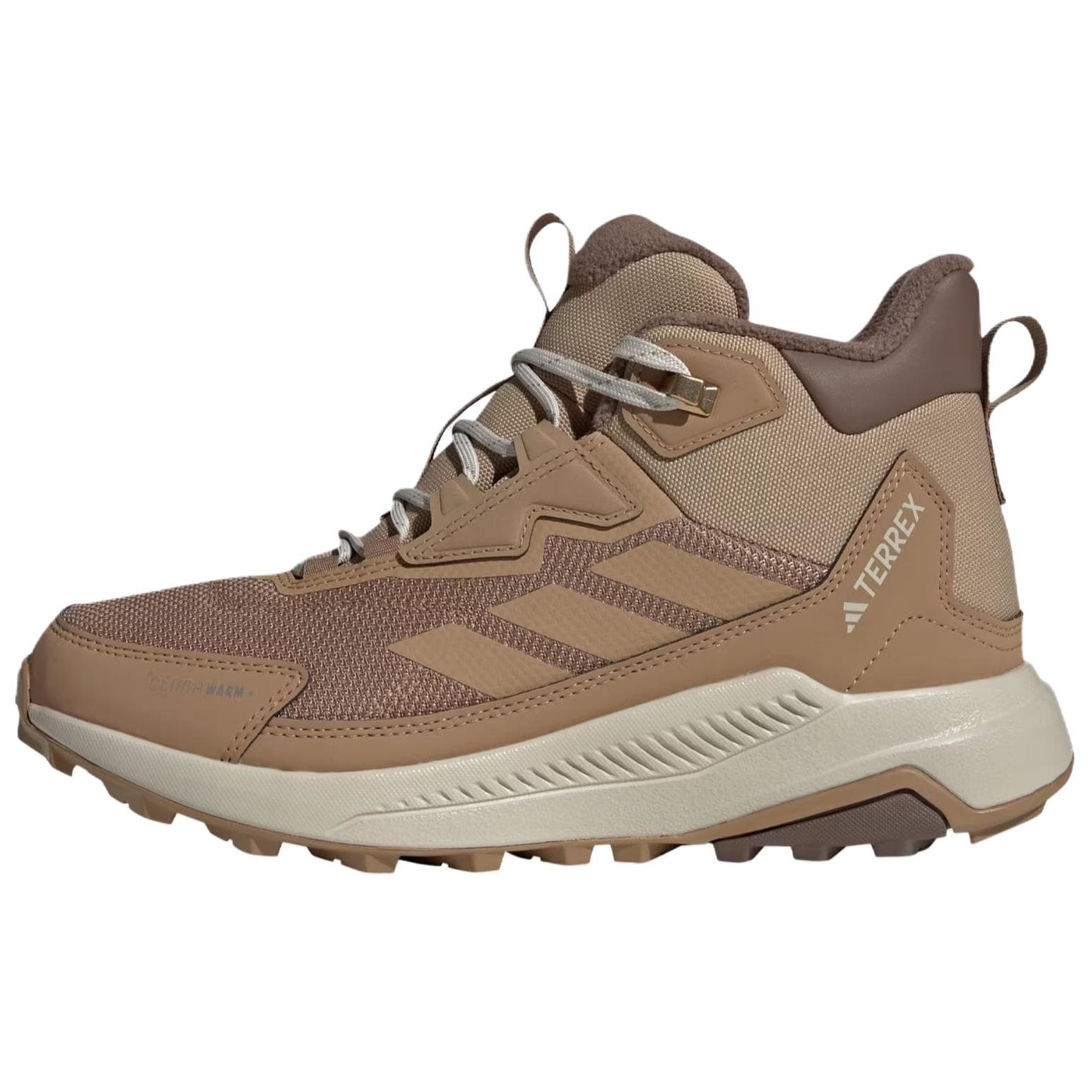Кроссовки adidas Terrex Anylander Тепловая Водонепроницаемая и Дышащая Обувь для Походов Женская Коричневая - изображение 1